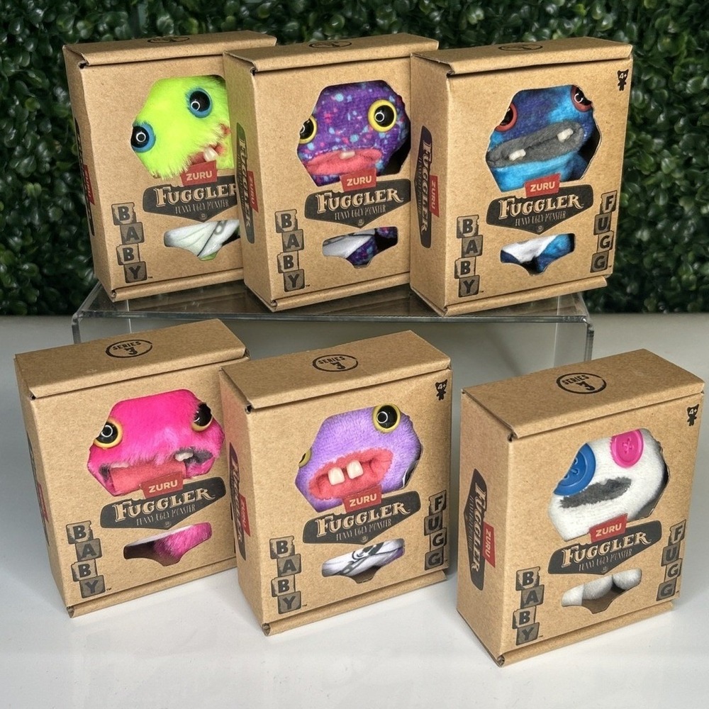 2025 Fuggler Baby Fugg 🍼SERIES 3 COMPLETE SET OF 6 BRAND NEW Ready To Ship RARE